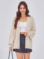 Arolina Cardigan Sweaters for Women Chunky Knit Long Sleeve Button Down Sweater 2025 Fall Trendy Oversized Jacket Coats