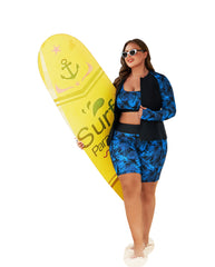 Womens Rash Guard Long Sleeve Swim Shirts