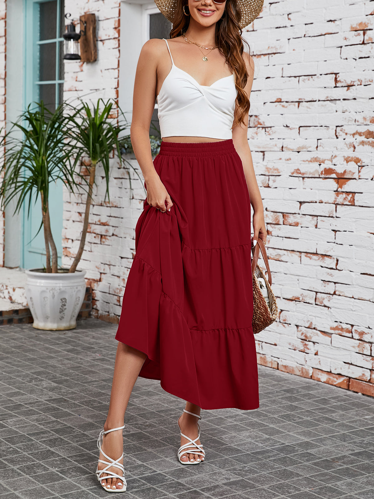 Maxi Skirt for Women Summer