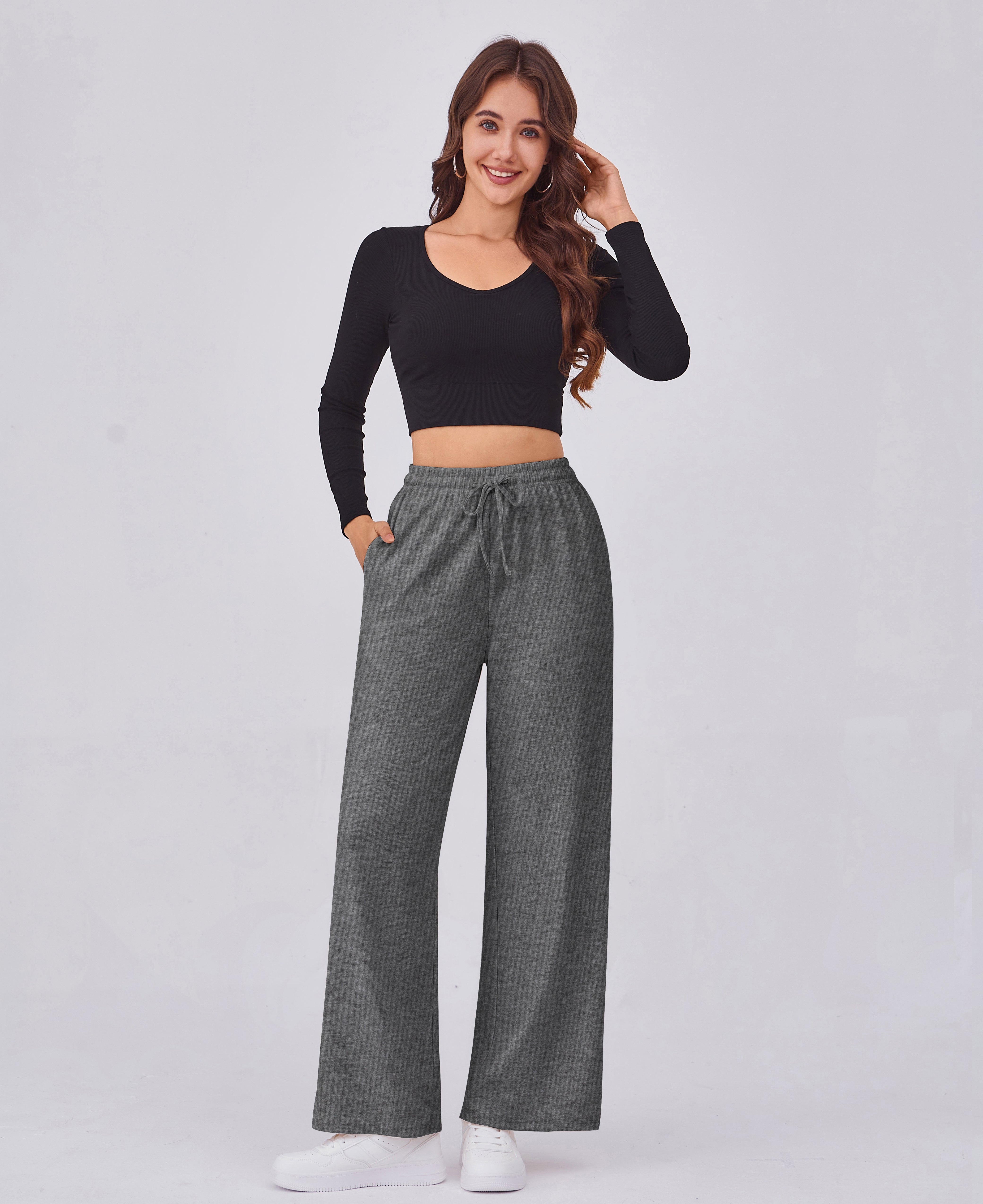Womens Wide Leg Pants