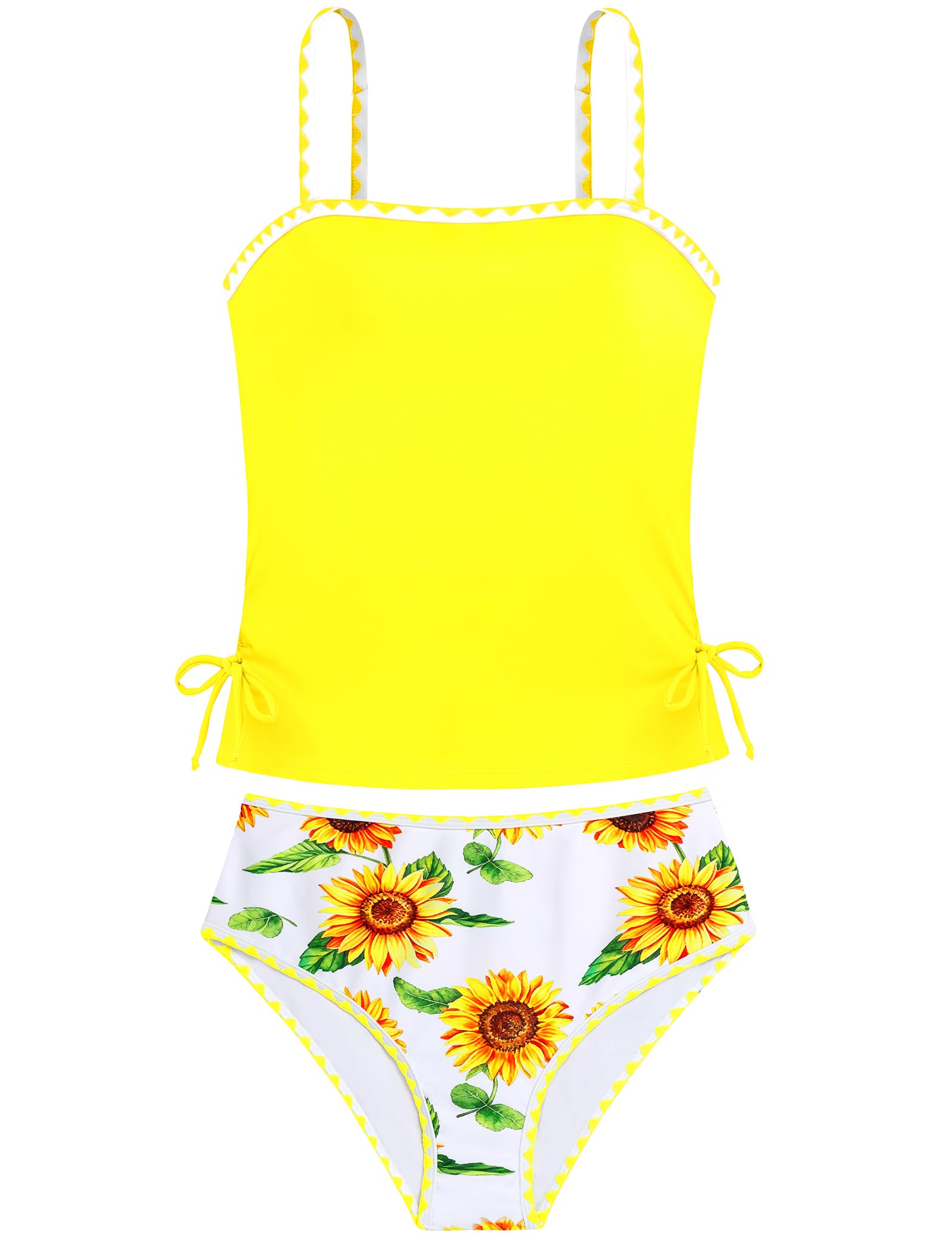 Arolina Girls Swimsuit Tankini Girls Swimwear Bathing Suit for Teen Girls 9-16 Years