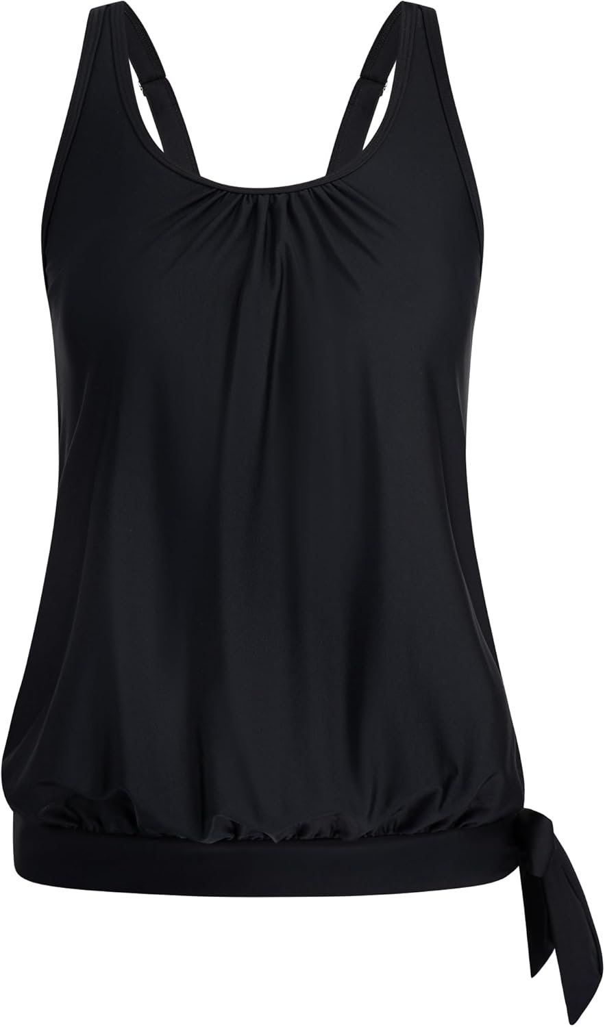 Arolina Tankini Tops for Women Modest Swim Tops Only Bathing Suit with Side Straps No Bottom (S-22W)