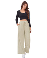 Womens Wide Leg Pants