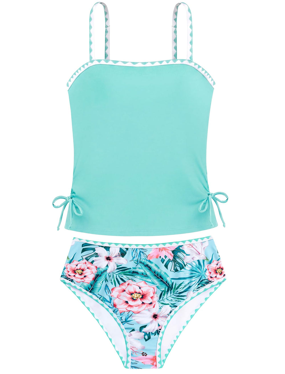 Arolina Girls Swimsuit Tankini Girls Swimwear Bathing Suit for Teen Girls 9-16 Years