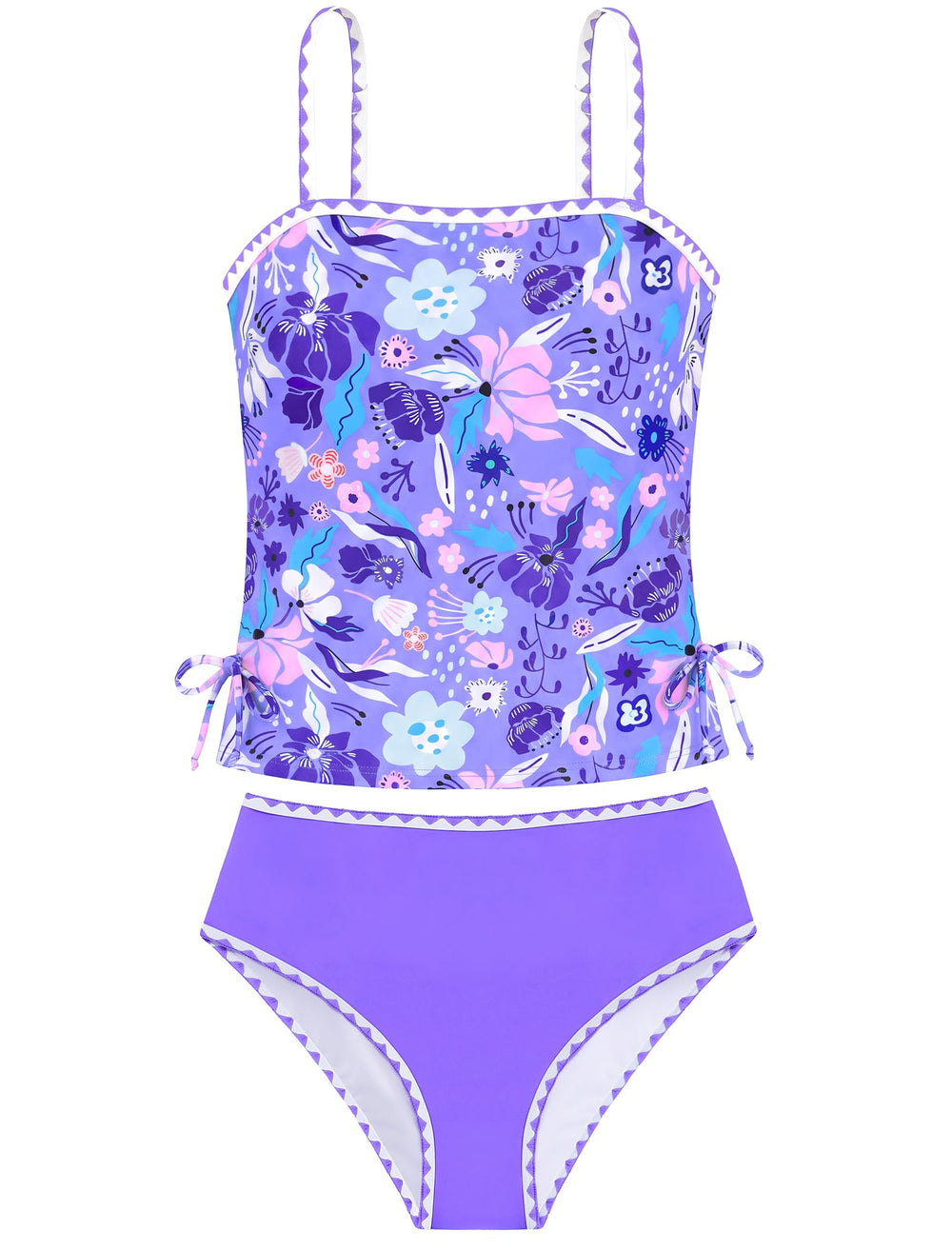 Arolina Girls Swimsuit Tankini Girls Swimwear Bathing Suit for Teen Girls 9-16 Years