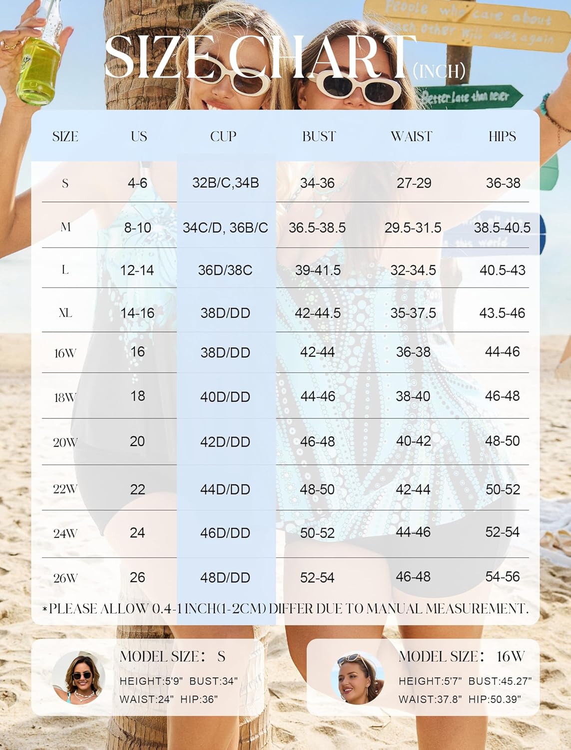 Arolina Womens Two Piece Swimsuit Ruffle High Waisted Tankinis Flowy Bathing Suit Modest Swimwear with Pockets (S-26W)