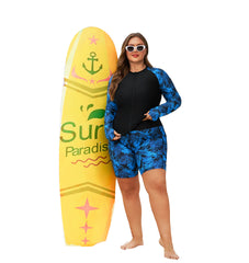 Womens Rash Guard Long Sleeve Swim Shirts